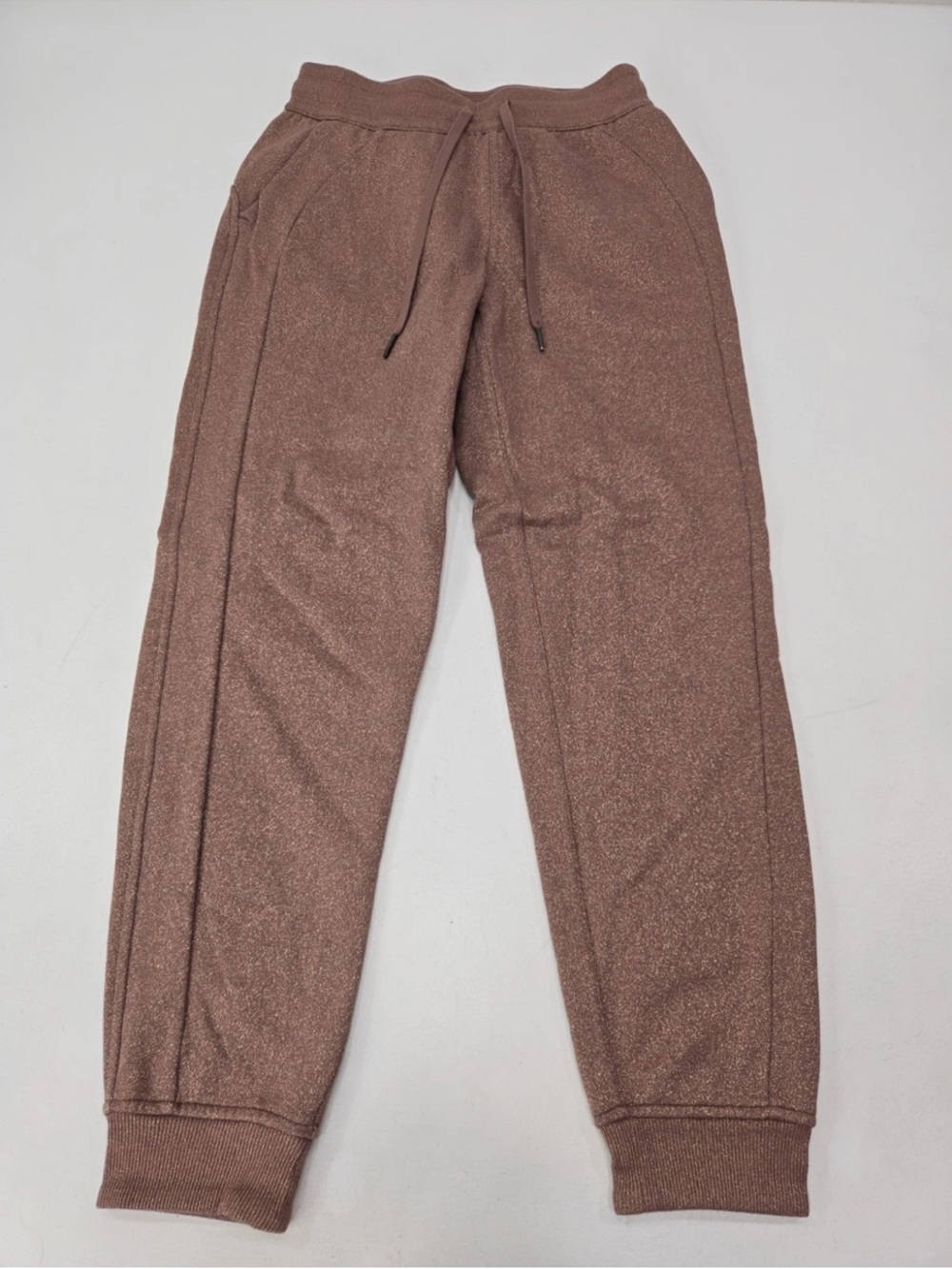 Lululemon Scuba High-Rise Joggers in Sparkle Smoky Topaz Size 4 Womens